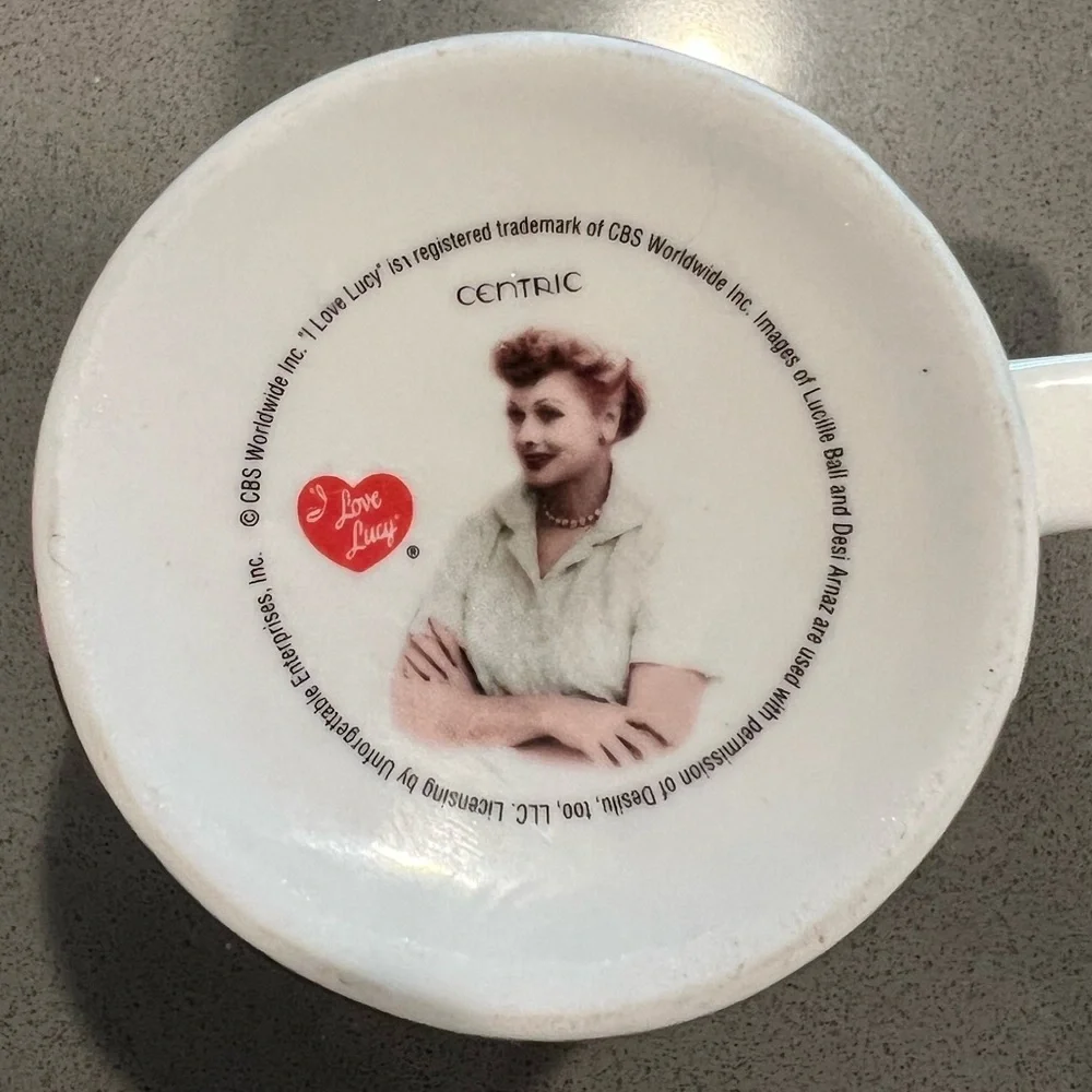 I Love Lucy Lucille Ball and Desi Arnaz Centric Coffee Cup Mug - Picture 6 of 6